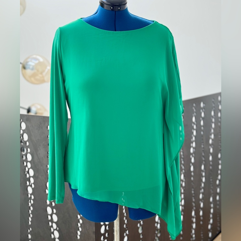 Phase Eight Elegant Green Women's Blouse/Top - Size 14